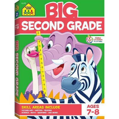 School Zone Big Second Grade Workbook - Paperbook