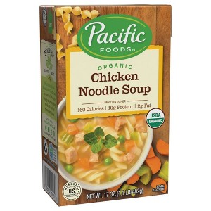 Pacific Foods Organic Chicken Noodle Soup - 17oz - 1 of 4