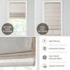 Vynxaria 29"Wx64"L Linen Blend Light Filtering Cordless Roman Shade,Natural(Only 1 PC) - 4 of 4