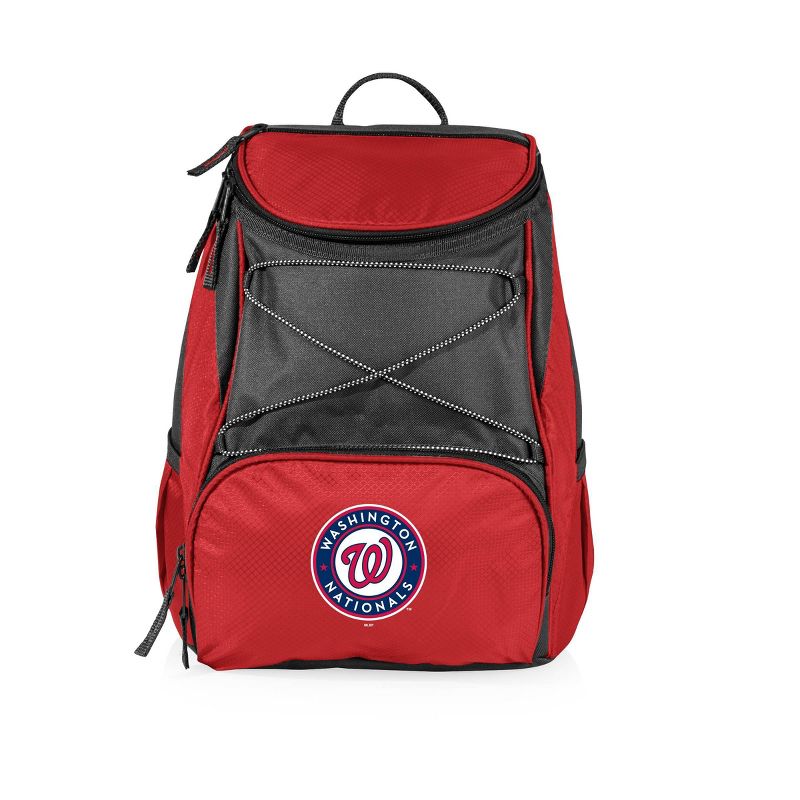 MLB Washington Nationals PTX 13.5&#34; Backpack Cooler - Red, 1 of 7