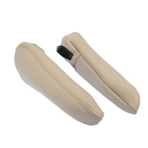 Unique Bargains Pair Car Front Seat Armrest Cover Microfiber Leather for Toyota Sienna 2005-2010 - 1 of 4