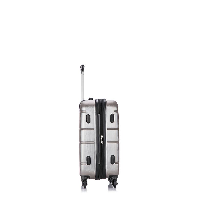 DUKAP Rodez Lightweight Hardside Large Checked Spinner Suitcase, 5 of 13