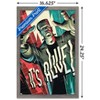 Trends International Frankenstein - It's Alive by César Moreno Framed Wall Poster Prints - 3 of 4