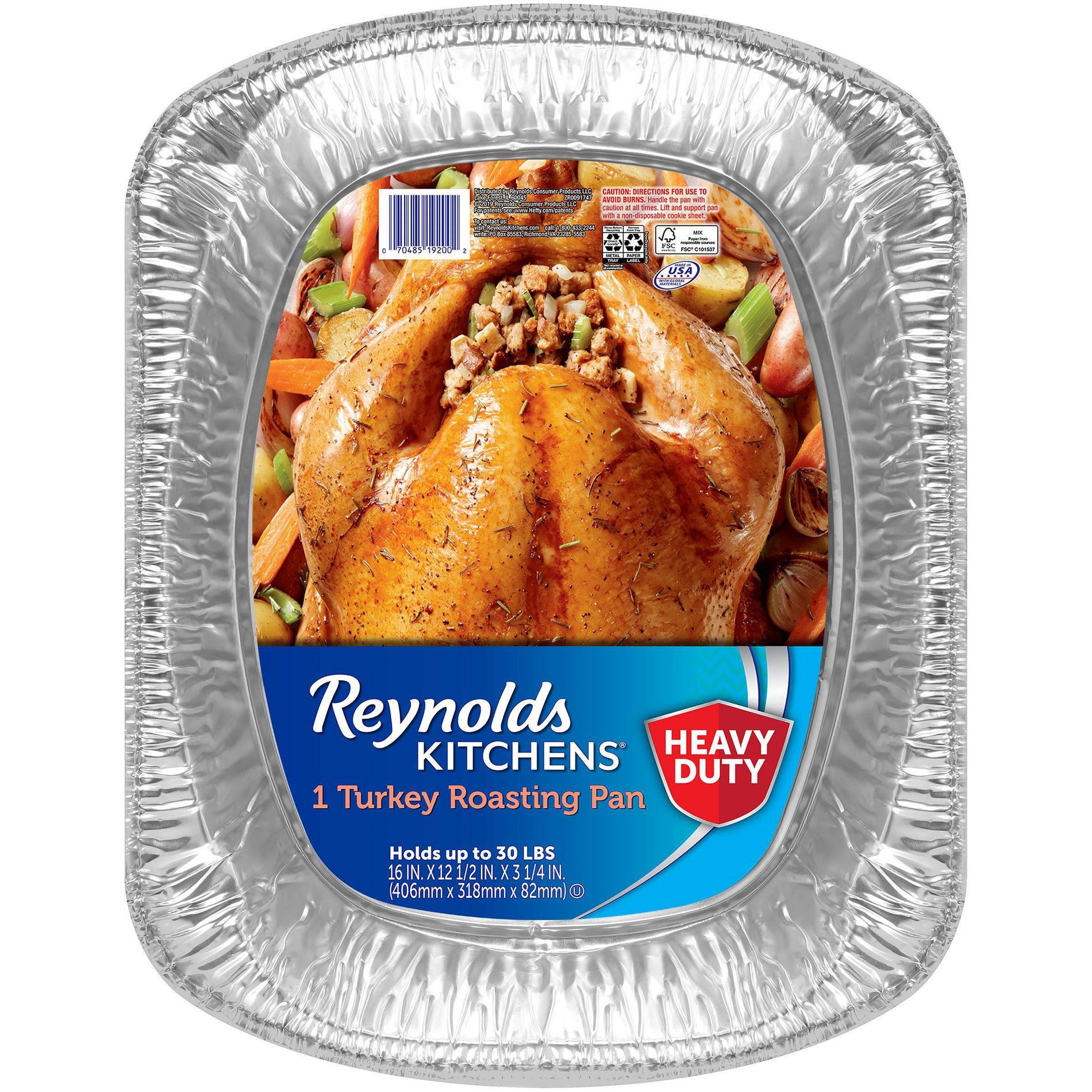 Reynolds Kitchens Turkey Roasting Pan - 30lb