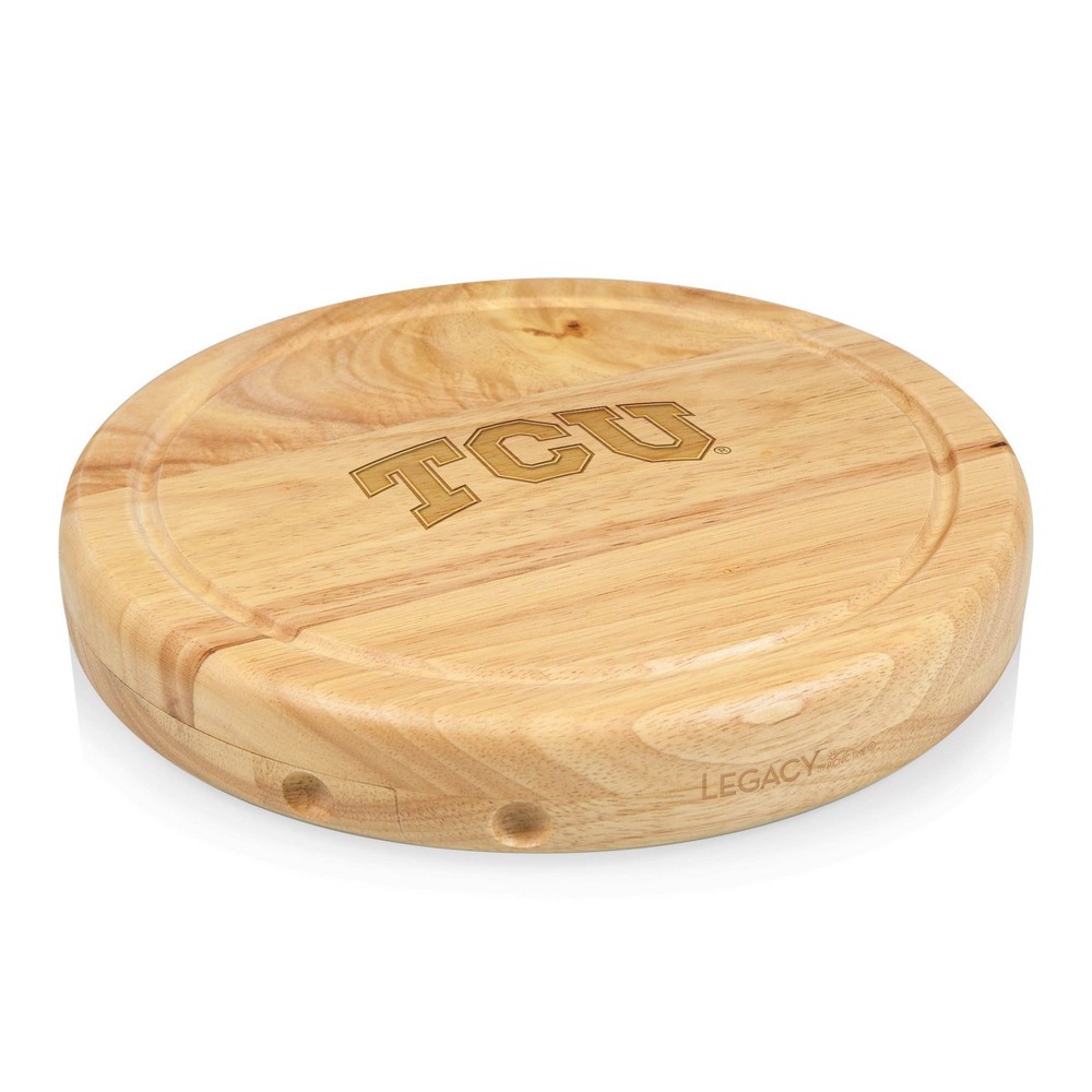 Photos - Chopping Board / Coaster NCAA TCU Horned Frogs Circo Cheese Cutting Board & Tools Set - Brown