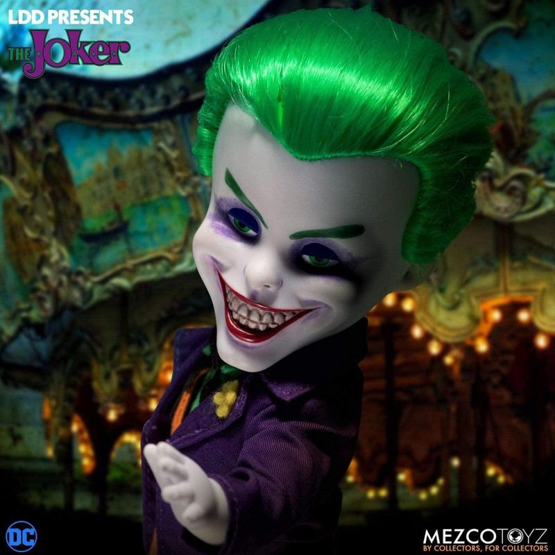 Mezco Toyz DC Universe Living Dead Dolls Joker 10 Inch Collectible Doll, 4 of 10