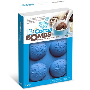Mobi Hot Chocolate Silicone Cocoa Bombs Molds, Snowflake - 1 of 4