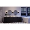 Urban Ambiance Luxury New Traditional Wall Sconce 8.5''H x 5''W,  Midnight Black Finish,  Swan-Hill Collection, UHP4208 - 2 of 4
