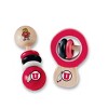 Baby Fanatic Wood Rattle 2 Pack - NCAA Utah Utes Baby Toy Set - 2 of 4