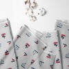 Bacati - Little Sailor Boats Boys Muslin 100 percent Cotton Universal Baby US Standard Crib or Toddler Bed Fitted Sheet - 2 of 4