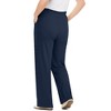 Woman Within 7-Day Rib-Knit Wide-Leg Pull-On Pants - 3 of 3