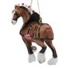 Kurt Adler Resin Christmas Tree Ornament, Budweiser Clydesdale Horse - 2 of 3