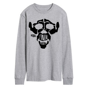 Men's - Planet of the Apes - Skull Logo Long Sleeve Graphic T-Shirt - 1 of 3