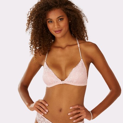 Women's Front Clasp Lace Bralette - LASCANA