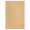 Washable Rug for Living Room Modern Striped Bedroom Rug with Non-Slip Backing - 4 of 4