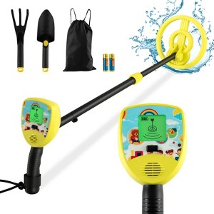 Gymax Child-Friendly Metal Detector with Waterproof Search Coil-Perfect for Kids - 1 of 4