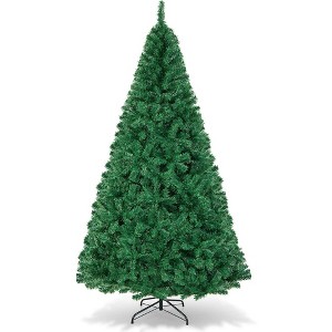 7.5ft Unlit Artificial Christmas Tree with 1450 Tips, Green - 1 of 4