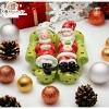 Kevins Gift Shoppe Ceramic Santa and Mrs. Claus Taking a Nap Salt and Pepper Shakers - image 3 of 3