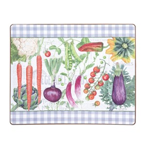 C&F Home Vegetable Garden Hardboard Placemat - 1 of 3