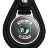 Riverdale South Side Serpents Black Leather Keychain - 3 of 4