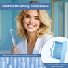 Replacement Toothbrush Heads for Philips Sonicare, 8 Pack, Green & Blue, Sensitive Gum Care, Compatible with Click-on Handles - 4 of 4