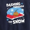 Boys' - SpongeBob SquarePants - Dashing Through The Snow Graphic Long Sleeve Fleece Sweatshirt - 2 of 4