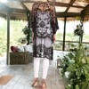 Anna-Kaci Women's Embroidered Floral Butterfly Crochet Drop Shoulder Cardigan - 3 of 4