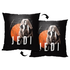 Disney Star Wars Ahsoka Former Jedi Knight Throw Pillow 18x18 Inches - 1 of 2