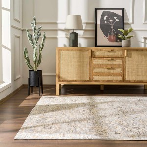 Hauteloom Rectangle Area Rug  Gray - 1 of 4