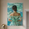 Art Remedy Water Lilies Dress Fashion and Glam Wall Art Framed - 2 of 4