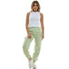Derek Heart Woman's High Rise Fleece Jogger Pants - 4 of 4