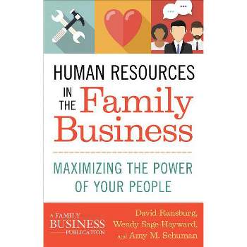 Human Resources in the Family Business - (Family Business Publication) by  Amy M Schuman & Wendy Sage-Hayward & David Ransburg (Hardcover)