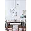 Elegant Lighting Histoire 3 light chrome Pendant - 2 of 4