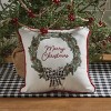 Park Designs Winter Pines Embroidered Pillow - Off-White - 2 of 3