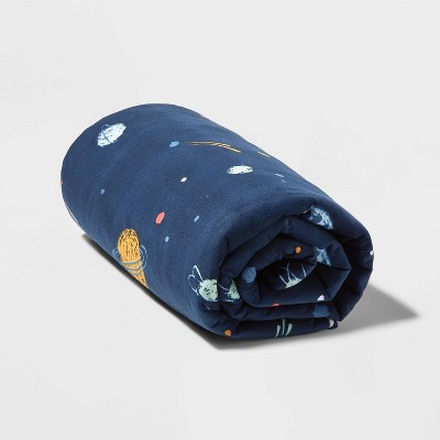 Recalled Pillowfort Weighted Blanket – Space Navy