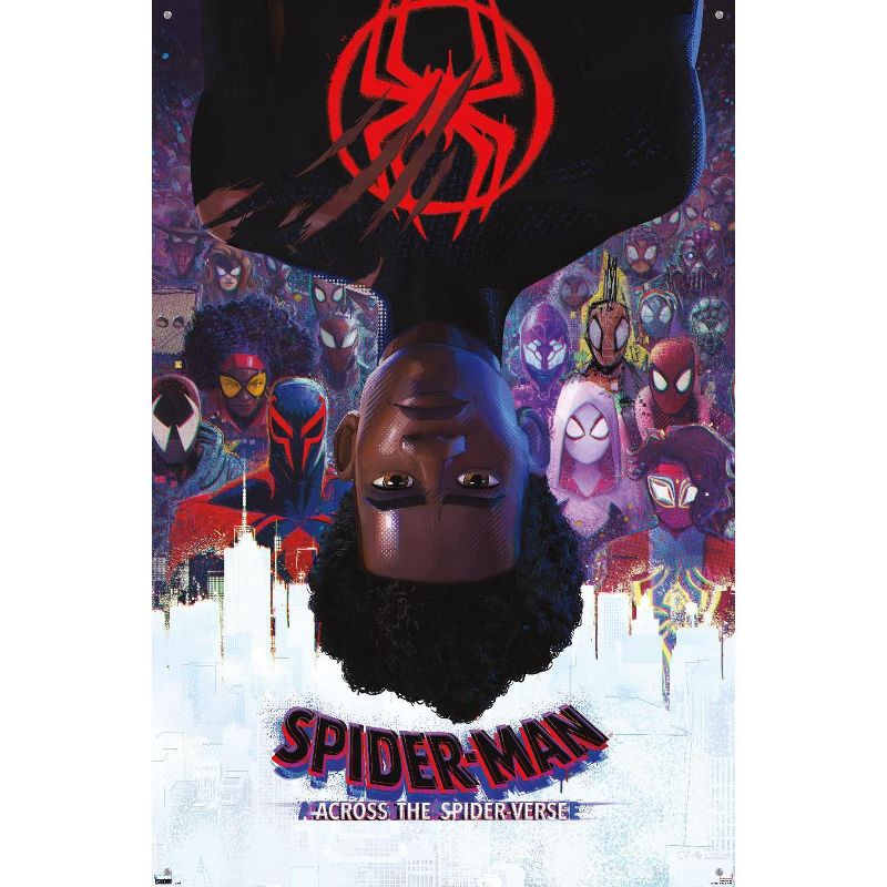 Trends International Marvel Spider-Man: Across the Spider-Verse - Official One Sheet Unframed Wall Poster Prints, 4 of 7