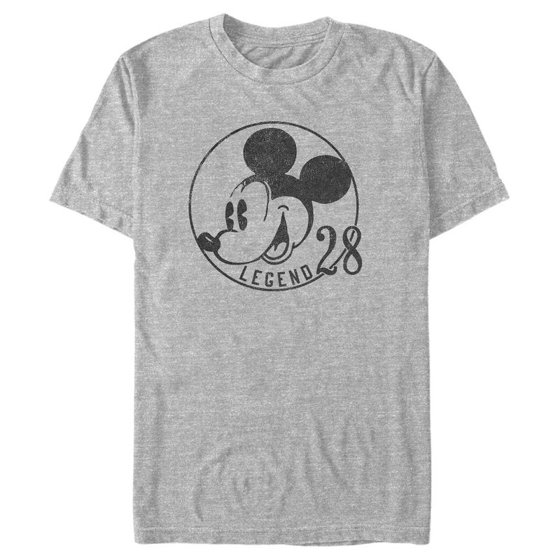 Men's Mickey & Friends Mickey Mouse Vintage Legend 28 T-Shirt, 1 of 5