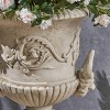 28" Wide Planter Adonis Lightweight Concrete Patio Urn White - Christopher Knight Home - image 4 of 4