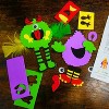 4E's Novelty Halloween Crafts for Kids (4 Pack) - Silly Monster Crafts Kids with Magnetic Foam Stickers, Fun Halloween Party Crafts for Kids Ages 3+ - 2 of 4