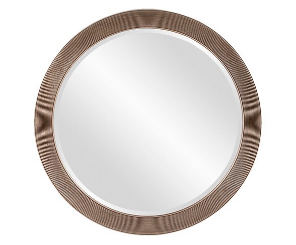 Round Virginia Decorative Wall Mirror - Howard Elliott
