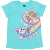 PAW Patrol Skye Rubble Marshall Girls 3 Pack Graphic T-Shirts Toddler - 2 of 4