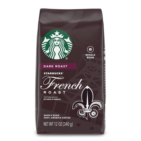 Starbucks Dark Roast Whole Bean Coffee French Roast 100 Arabica 1 Bag 12 Oz Target