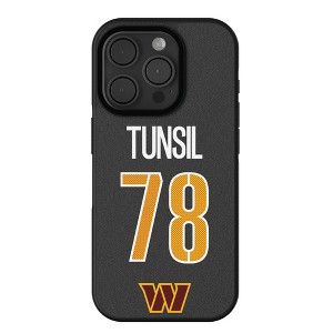 NFL Washington Commanders Players Game Tactic Bump Cell Phone Case for Apple iPhone - 1 of 4