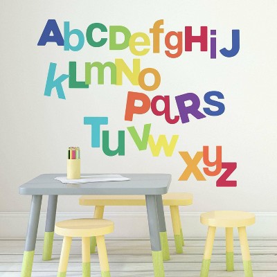 Alphabet Peel and Stick Wall Decal - RoomMates