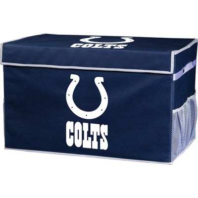 NFL Franklin Sports Indianapolis Colts Collapsible Storage Footlocker Bins - Large