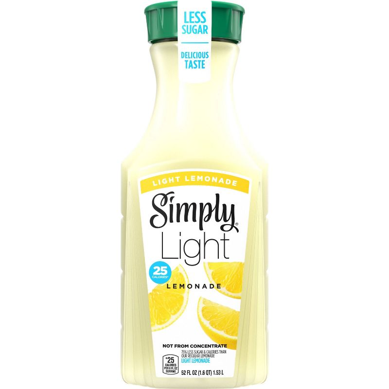 Simply Light Lemonade Juice Drink - 52 fl oz, 2 of 13