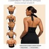 SHAPELLX Strapless Shapewear for Women Deep Plunge Corset Tummy Control Backless Bodysuit Mid Thigh Full Body Shaper—Black 38 - 2 of 3