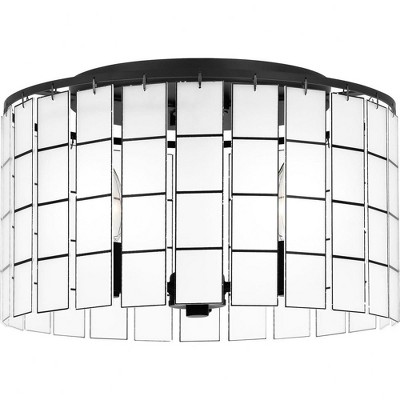Quoizel Lighting Seigler 3 - Light Semi-Flush Mount in  Matte Black