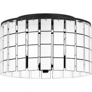 Quoizel Lighting Seigler 3 - Light Semi-Flush Mount in  Matte Black - 1 of 4