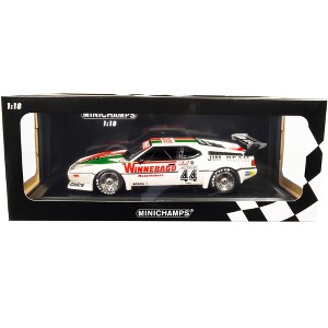 BMW M1 #44 Markus Hottinger GS Team Marko BMW M1 Procar Series (1979) Ltd Ed to 300 pcs 1/18 Diecast Model Car by Minichamps - 1 of 3